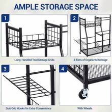 Garden Carts - Matte Black - View 4