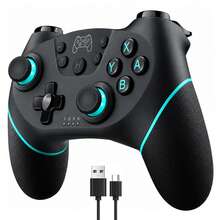 A Wireless Controller Compatible With The Switch, Switch 2, Switch OLED, Switch Lite, And PC. Features Include Console Wake-Up Functionality, A 550 MAh Battery, Hall-Effect Joysticks, Dual Vibration Motors, A 6-Axis Gyroscope, And Turbo Mode. - View 12