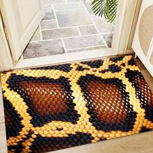 Karpet Panjang Motif Ular Imitasi, Dekorasi Rumah Dalam Ruangan, Karpet Dapur, Keset Pintu Masuk, Dekorasi Lorong, Karpet Samping Tempat Tidur Kamar Tidur, Karpet Ruang Tamu, Karpet Ruang Cuci, Keset Kamar Mandi, Cocok Untuk Apartemen, Asrama dan Dekorasi Rumah Sehari-hari - MultiWarna - View 5
