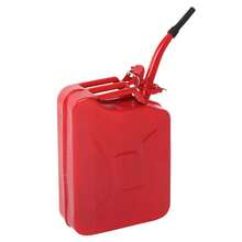 20L US Standard Cold-Rolled Plate Petrol  Can Gasoline Bucket With Oil Pipe Red - A - View 5
