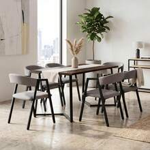 Dining Table & Chair Sets - Grey - View 3