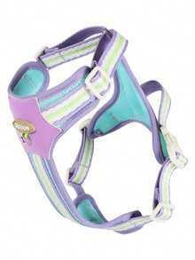 Dog Harness Pet No-Pull Harness With Leash Set, Adjustable Reflective No-Choke Puppy Harness, Suitable For Small And Medium Dogs And Cats Walking Training, Pet Chest Harness Set (Suitable For Schnauzer, French Bulldog, Poodle, Bichon Frise, Papillon, Shiba Inu, Etc.) - Multicolor - View 15
