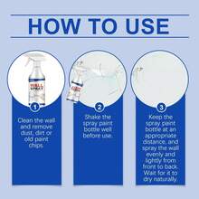 Wall Direct Spray Paint, Repair Home Wall Stains And Peeling, Indoor Renovation Direct Spray Paint, Convenient And Quick For Home Use, Fast Touch-Up Paint, Essential Home Supply, Practical Gift For Family And Friends - A - View 6