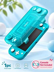 Multi-Function Protective Case Set Compatible With Switch Lite: Includes A Transparent Hard Shell And Soft Skin-Friendly Silicone Protective Cover, Ideal Accessory Gift For Friends, Perfect For Halloween Or Christmas - View 10