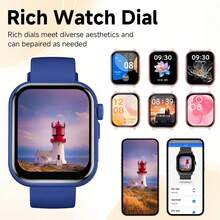 ZhiKexing 1.83-Inch HD Display Smart Sports Watch, Large Battery Capacity, Bluetooth Calling, Multiple Sports Modes, Sedentary Reminder And More, Suitable As Gift For Friends And Couples, Compatible With Android And IOS - View 4