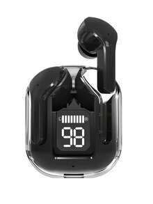 Earbud Nirkabel TWS Latensi Rendah dengan Kontrol Sentuh Transparan Terbaru, untuk Olahraga, Kantor, dan Bermain Game, Port Pengisian Daya TYPE-C, Earbud Nirkabel 5.3 Semi-In-Ear untuk Olahraga, Earbud Bluetooth dengan Daya Tahan Baterai Sangat Lama - Satu-Ukuran - View 14