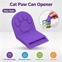 4pet Can Opener With An Ergonomic, Non-Slip Handle, Suitable For Cat/Dog Food Cans Durable Plastie Kitchen Tool, And Easy-To-Dlean Design - View 2
