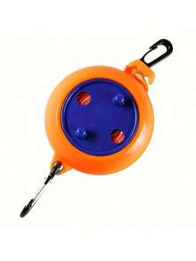 1pc 32ft Retractable Camping Clothesline, Portable Travel Clothesline With Handle, Durable Plastic Design, Suitable For Camping, Fishing, Hiking, RV, Beach Outdoor Clothesline, Autumn Camping Gear Holiday Gift - Multicolor - View 9