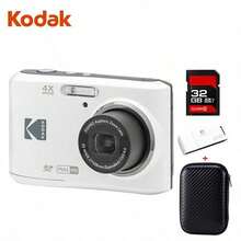 Kodak Kamera Digital Portabel FZ45 16,35MP Layar 2,7" Zoom Optik 4x Sudut Lebar 27mm Hadiah Ulang Tahun Pelajar Kampus HD Perjalanan Alternatif CCD - View 13