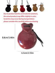 Spanish Flamenco Castanets With Hanging Cord For Easy Operation And Practice, Traditional Wooden Hand Drum, Adult Musical Instrument, Spanish Souvenir Gift, Beginner Musical Instrument, Adult Beginner Dance Performance Practice Instrument, Orff Percussion Instrument, Suitable For Dance Performance And Music Teaching, Suitable For Dancer Party, Ballroom Entertainment, Young Musicians - Multicolor - View 11