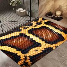 Karpet Panjang Motif Ular Imitasi, Dekorasi Rumah Dalam Ruangan, Karpet Dapur, Keset Pintu Masuk, Dekorasi Lorong, Karpet Samping Tempat Tidur Kamar Tidur, Karpet Ruang Tamu, Karpet Ruang Cuci, Keset Kamar Mandi, Cocok Untuk Apartemen, Asrama dan Dekorasi Rumah Sehari-hari - MultiWarna - View 4