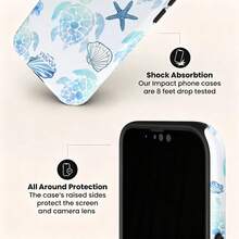 VESPOP Turtle Element Fashion Phone Case - Compatible With Iphone 18/17/16/15/14/13/12/11 Pro Max/Pro Plus/12 Mini/13 Mini, Compatible With Galaxy S26 S25 S24 S23 S22 S21 Plus Ultra, Compatible With Pixel 8 9 10 PRO - Mixed Color 1 - View 4