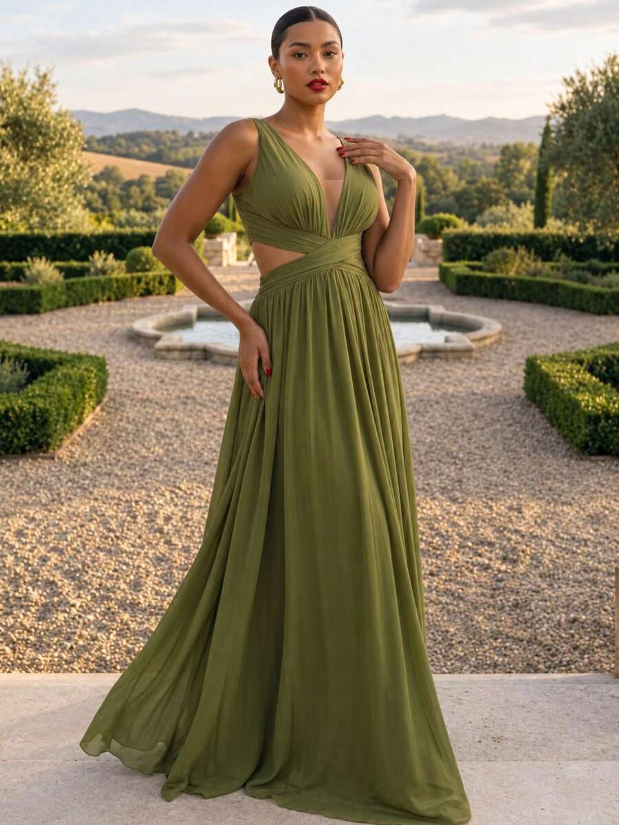 Cross-Over Dress For Graduates And Bridesmaids. - 查看 1