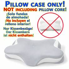 Bantal Kupu-kupu Busa Memori, Bantal Serviks, Bantal Leher Ortopedi Ergonomis - Light Grey - View 10