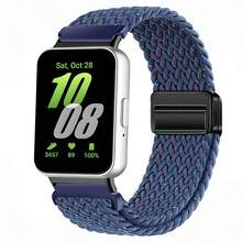 Nylon Magnetic Strap Compatible With Samsung Galaxy Fit 3 Braided Band Watchband Compatible With Samsung Galaxy Fit 3 Replacement Bracelet Accessories - Galaxy Fit3 - View 27