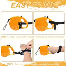 Adjustable Pet Wrist Strap, Anti-Drop Hand Strap For Retractable Dog Leash, Hands Free Dog Walking Wrist Band - Multicolor - View 8