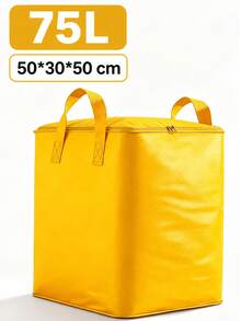 Large Capacity Zippered Moving Bag, Suitable For Moving, Travel And Logistics Transportation; Rectangular Space-Saving Design, Can Orderly Store Clothing, Bedding And Household Items - Multicolor - View 12