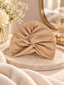 Twist Knot Stretch Turban Set, Soft Jersey Knit Head Wrap For Daily Hijab Inner & Chemo Wear, Birthday Holiday Gift Pack For Women - Multicolor - View 1