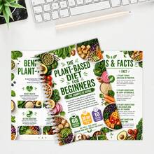 植物基飲食初學者完整指南書，30天轉型計畫，健康生活營養餐單規劃練習簿 - A - 查看 6