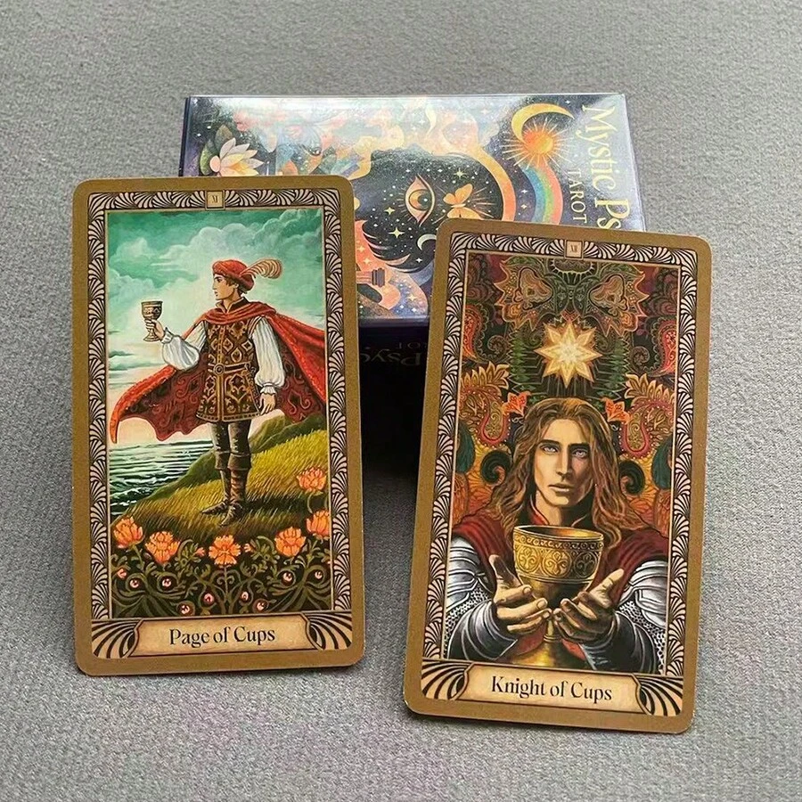 New Mystic Psyche Tarot Card Game Suitable For Family Game , Party Board Game With Psyche-Themed Cards, Paper Tarot For Social Gatherings, Themed Parties - Mystic Psyche Tarot - View 1
