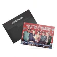 SANTOS BRAVOS Theme Random Collectible Card Box, 6 Cards Per Pack (5 Regular + 1 Hidden), 144 Unique Designs, Featuring Drew, Alejandro, Gabi, Kaue, Kenneth In American Street Style, Blind Draw Gameplay With Fun And Collectibility, High-Definition Printing Restoring Official Photo Quality, Standard Card Size Compatible With Universal Card Albums, Ideal Merchandise Gift Box For Fans Of Popular Latin Boy Band For Collection, Trading, And Support - Multicolor - View 5