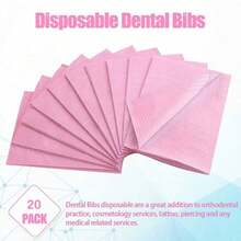 Disposable Pink/Blue Nail Table Mat, Three-Layer Waterproof Foldable Cleaning Pad, Tablecloth, Nail Napkin, Multi-Functional Beauty Tattoo Dental Cleaning Cloth, Waterproof Tablecloth, Nail Tools - Multicolor - View 29