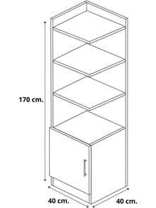 Filing Cabinets - White - View 6