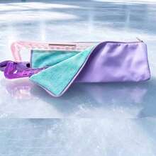 Figure Skating Blade Cover Storage Bag 38cm, Portable Absorbent Fleece Protective Bag For Hard Blade Covers (Storage Bag Only, Hard Blade Cover Not Included) - Multicolor - View 14