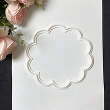 Flower Shaped Ceramic Mold, Ceramic Tools For Making Jewelry Trays, Jewelry Dishes, Wall Decor And Decorative Plates, Floral Outline Mold, Suitable For Polymer Clay, Modeling Clay And Air Dry Clay, Essential DIY Handmade Tools - Multicolor - View 8