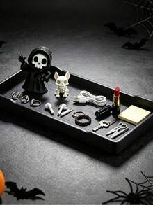Gothic Ornament And Pet Statue Decoration Storage Tray, Dressing Table Ring And Watch Storage, Multifunctional Dressing Area Jewelry Tray, Halloween - Multicolor - View 8