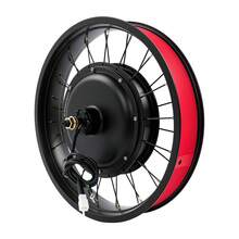 20" Aluminum Alloy Bike Conversion Kit, Brushless Gearless Motor With Overheat & Overcurrent Protection For Folding Bike Modification - Black - View 10