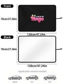 Colorful Trunk Mat, BINGO Print, Cushion Cloth For Folding Car Trunk, Waterproof And Dirt Resistant Car Trunk Mat, Interior Protection Trunk Mat Specially Designed For Vehicles, For Chauffeur Cars, Multi-Functional Mat, Ideal Housewarming Gift Or Car Accessory For Loved Ones, Picnic Mat, Essential For Home And Daily Travel - A - View 9
