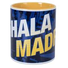 Real Madrid CF Hala Madrid Mug - Blue/Yellow - View 2