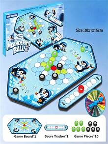 Children's Magnetic Curved Ball Magnetic Induction Chess Parent-Child Interactive Two-Player Competitive Board Game Toy - Multicolor - View 12