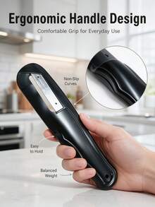 1 cái dụng cụ gọt và thái rau củ đa năng, thiết kế lưỡi xoay 3 trong 1, miệng rộng, tiện lợi để chế biến nhiều loại rau củ, phù hợp cho khoai tây, táo, các loại rau củ quả hỗn hợp, cà rốt, dưa chuột và nhiều loại khác, dụng cụ nhà bếp tiện dụng - Nhiều màu - Xem 6