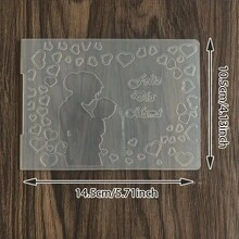 Festival Pattern Embossing Folder,3D Textured Plastic Template For Birthday Card Making Scrapbooking Paper Craft DIY Embossing Folder - JR-1 - View 12