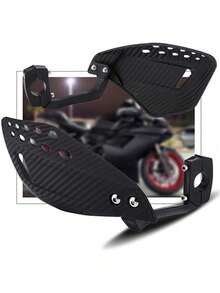 1PC Universal Cross‑Country Motorcycle Hand Guard Practical Motorcycle Hand Protector Accessory For Off Road Riding Effective Hand Shield Block Wind Sand And Debris Lightweight Hand Guard Fit For Cross‑Country Motorcycle Protective Handbar Accessory - Multicolor - View 5