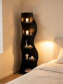 1 Buah Rak Sudut Melengkung, Rak Penyimpanan Mini Dekorasi, Rak Penyimpanan Dekoratif untuk Kamar, Kamar Tidur, Ruang Belajar, Ruang Tamu, Dekorasi Rumah, Dekorasi Rumah Musim Gugur, Ornamen Dekoratif Kamar Tidur/Ruang Tamu/Meja Kopi, Cocok untuk Kamar Mandi, Dapur, Kamar Tidur atau Ruang Tamu, Dekorasi Rumah Musim Gugur, Dekorasi Kamar, Kembali ke Sekolah, Natal, Hadiah Penting - MultiWarna - View 6