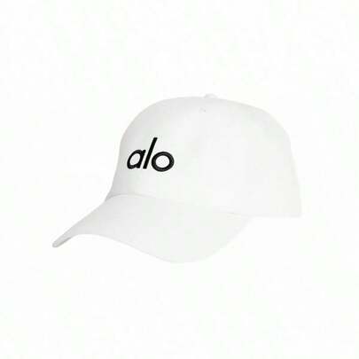 ALO Unisex Baseball Cap Off-Duty Adjustable Dad Hat Classic Sporty Sun Protection Hat For Casual Outdoor Wear
