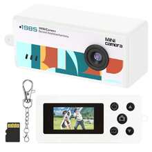 Mini Thumb Keychain Digital Camera 1080P HD Video Recorder 12MP Photo With 0.98 Inch Screen Portable Pocket Camera For Beginners With 32GB Card Compact Camera A Great Birthday Christmas Thanksgiving Gifts Portable Digital Camera - View 14
