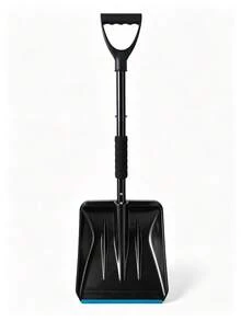 1pc Detachable Car Trunk Snow Shovel, Heavy Duty Plastic Blade With D-Handle, Suitable For Winter Snow Removal And Sand/Gravel Cleaning - Snow Shovel - View 10