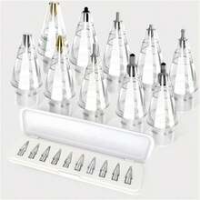10pcs Replacement Metal Nib Tips For Apple Pencil, Wear-Resistant Accessory - Multicolor - View 7