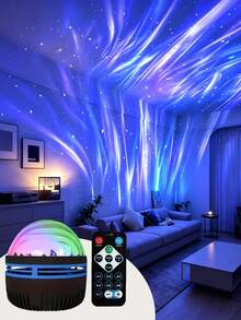 Lampu Proyeksi Gelombang Aurora Langit Berbintang RGB Multi-Warna | Lampu Proyeksi Bola Kristal Ajaib, Bertenaga USB, Lampu Dekorasi Suasana Meja, Cocok Untuk Rumah, Home Theater | Pesta dan Semua Acara, Hadiah Natal, Hadiah Halloween, Hadiah Hari Valentine, Hadiah Ulang Tahun, Hadiah Musim Kelulusan Sekolah | Hadiah Liburan - MultiWarna - View 7