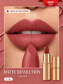 Charlotte Tilbury Matte Revolution迷你唇膏 - 1.1克/0.03盎司 - #WALK OF NO SHAME - 查看 1