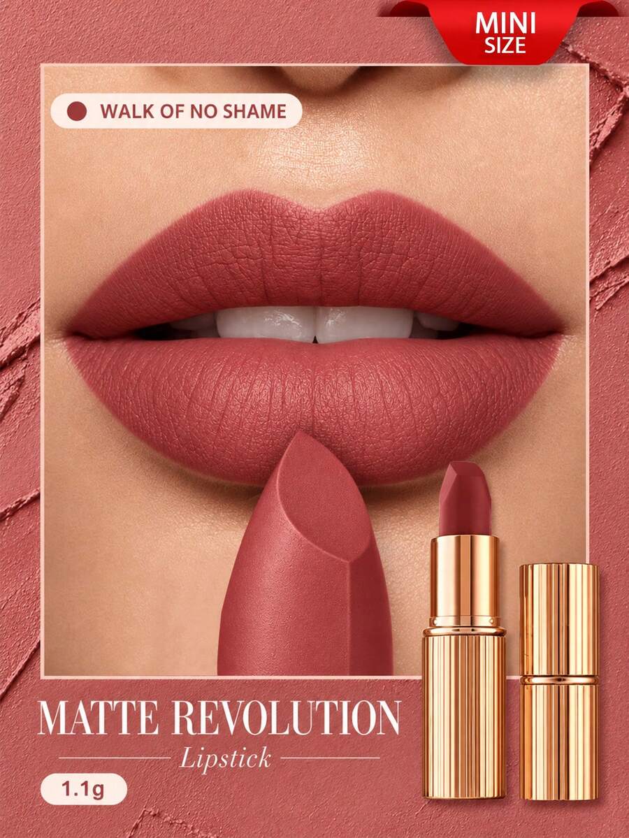 Charlotte Tilbury Matte Revolution迷你唇膏 - 1.1克/0.03盎司 - #WALK OF NO SHAME - 查看 1