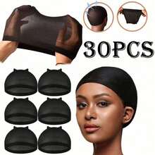 Penutup Wig, Elastisitas Tinggi, Jaring Rambut Wanita, Jaring Elastis, Penutup Wig Jaring Rambut Tertutup, Penutup Wig Elastis, Penutup Wig Unisex, Cocok Untuk Pesta, Cosplay, Alat Wig, Aksesori Rambut, Alat Penataan Rambut - MultiWarna - View 19