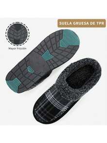 GETAC Men Slippers - Black With Gray - View 7