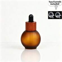 30ML Amber Glass Dropper Bottle Essential Oil Perfume Pipette Bottles Refillable Empty Container Travel Accessories - Multicolor - View 7