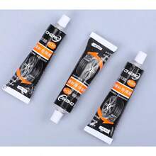 Adhesivo de caucho líquido negro, impermeable y resistente a altas temperaturas, para la reparación de neumáticos de automóviles. Pegamento de alta resistencia para la reparación y sellado de neumáticos. Disponible en envases de 30 ml y 50 ml. Herramientas profesionales para la reparación de automóviles, dis - A - Ver 4