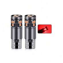 2Pcs T10 3570 CSP LED Bulbs 15000LM 6000K White, App-Control RGB & Cool White, Canbus Error Free For Cayenne, 12V/24V Car Headlight - A - View 12